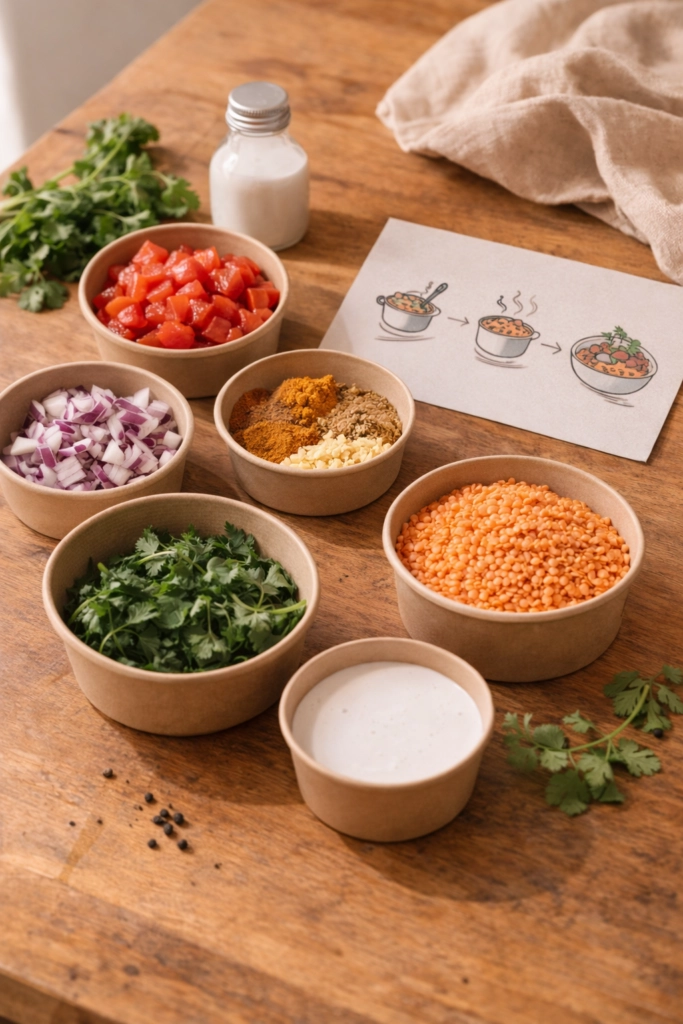 Ingredientes da VLT Box kit vegan do Temporada Social Club Porto